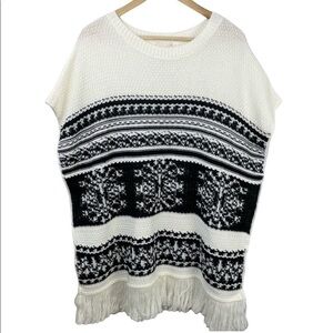 Melrose Market Knit Poncho